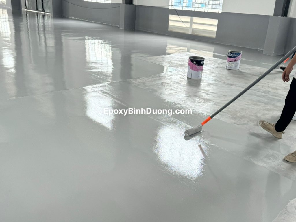 Thi Công Sơn Sàn Epoxy Bình Dương