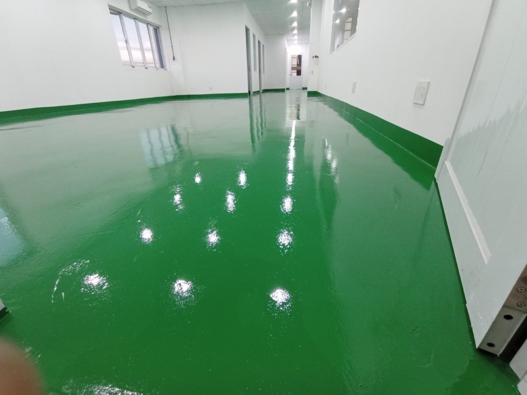 Phủ Bóng Sàn Epoxy