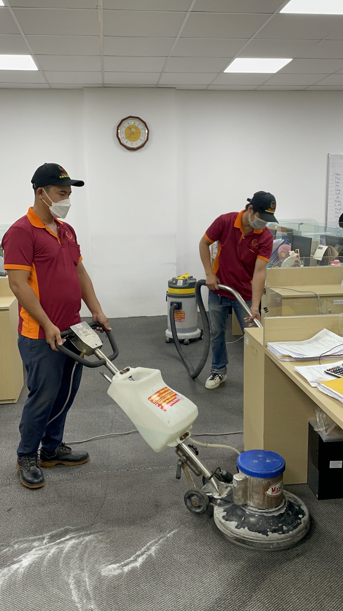Dịch Vụ Giặt Thảm Văn Phòng Tại Bình Dương