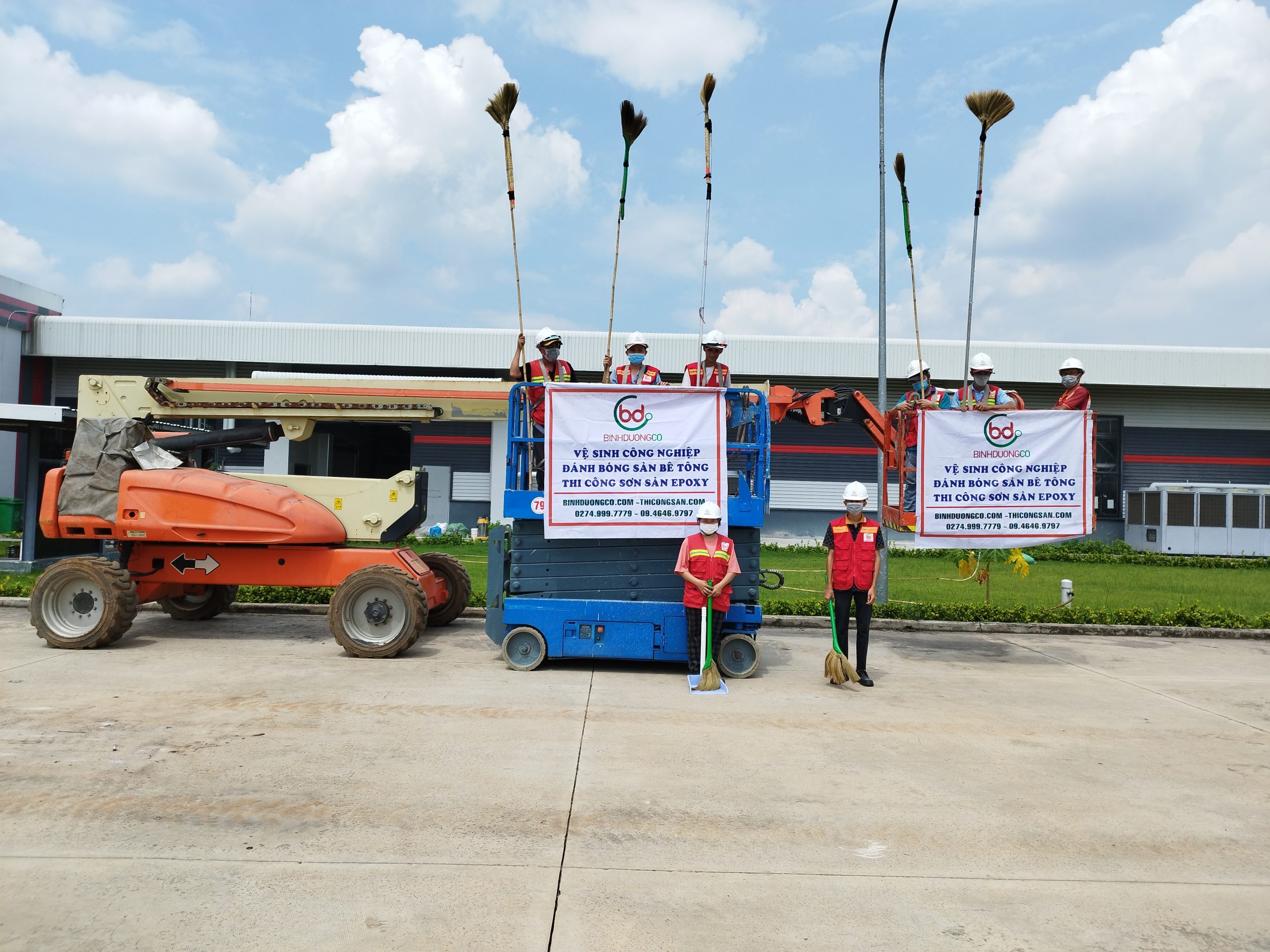 Vệ Sinh Nhà Xưởng Tại Bình Dương