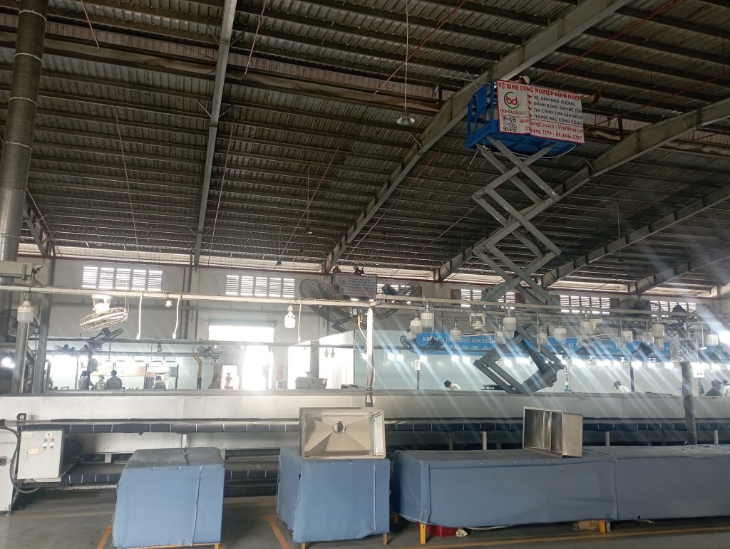 Vệ Sinh Công Nghiệp Nhà Xưởng Bình Dương