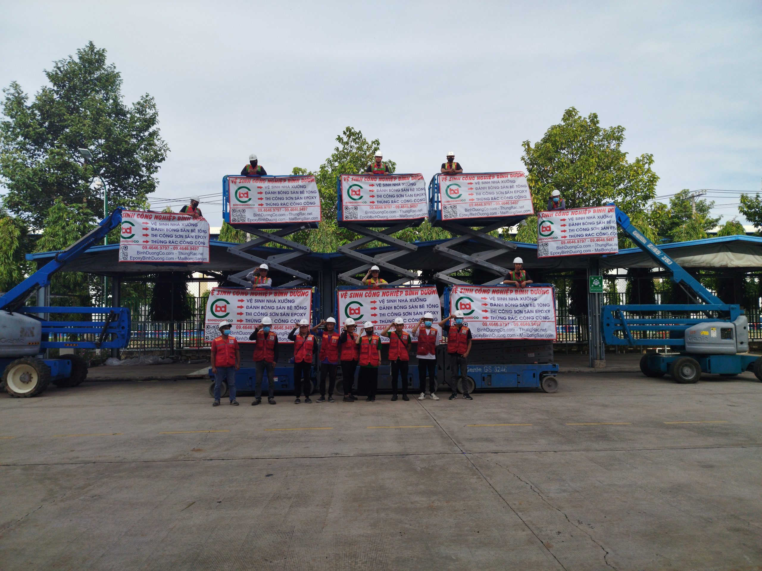 vệ sinh nhà xưởng