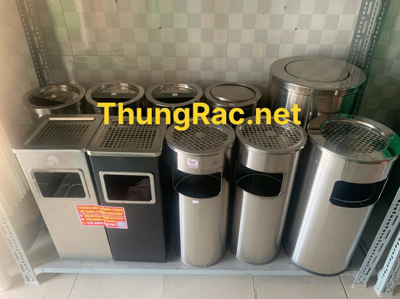 thùng rác Bình Dương