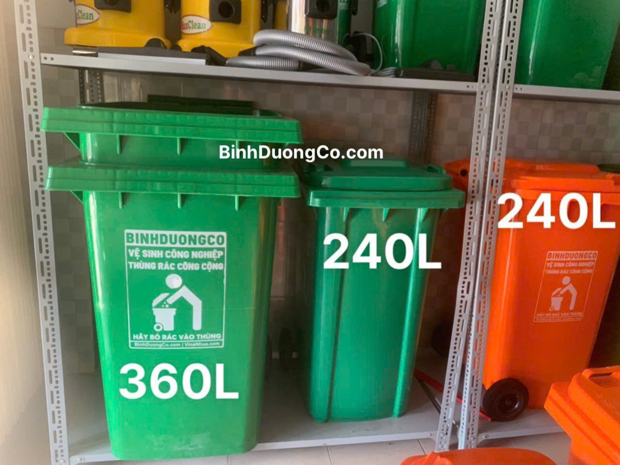 thùng rác Bình Dương