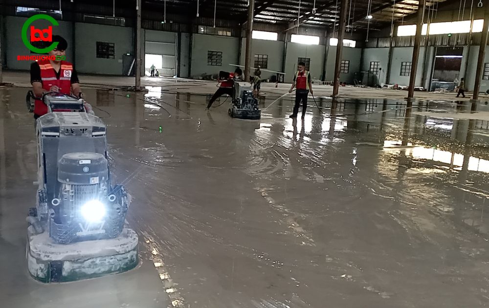 đơn vị thi công mài sàn bê tông uy tín