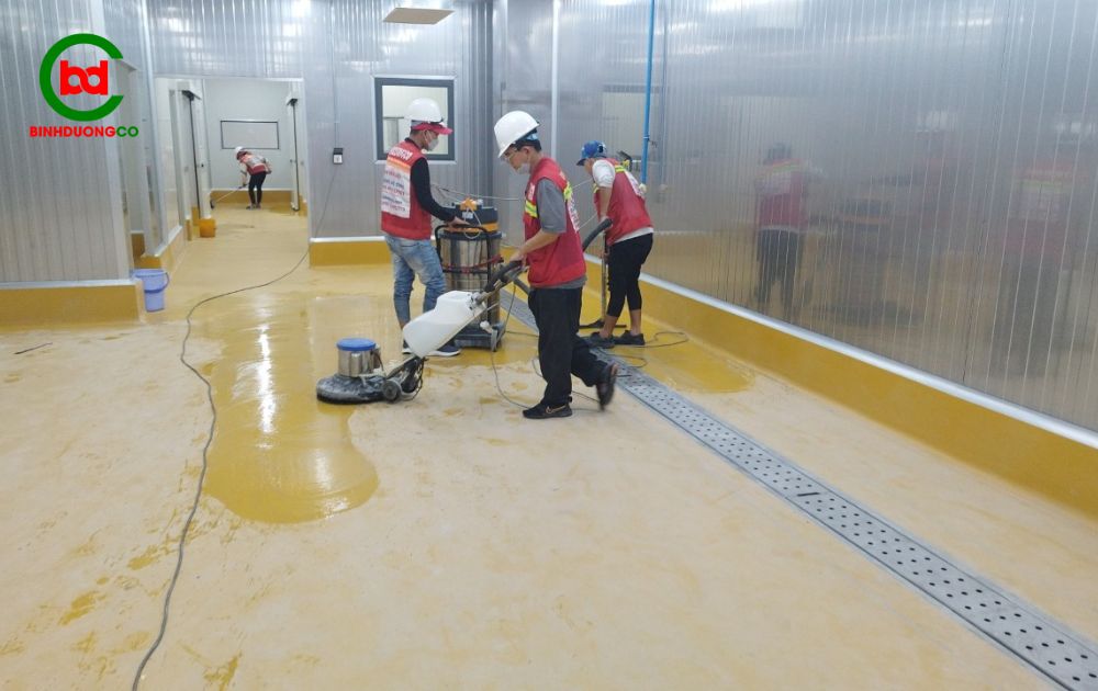 quy trình vệ sinh sau xây dựng chuẩn