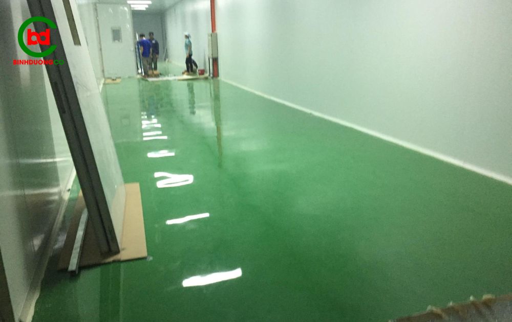 ứng dụng đột phá của sơn epoxy tự san phẳng