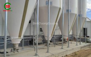 vệ sinh bồn chứa silo