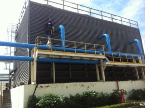 vệ sinh tháp giải nhiệt
