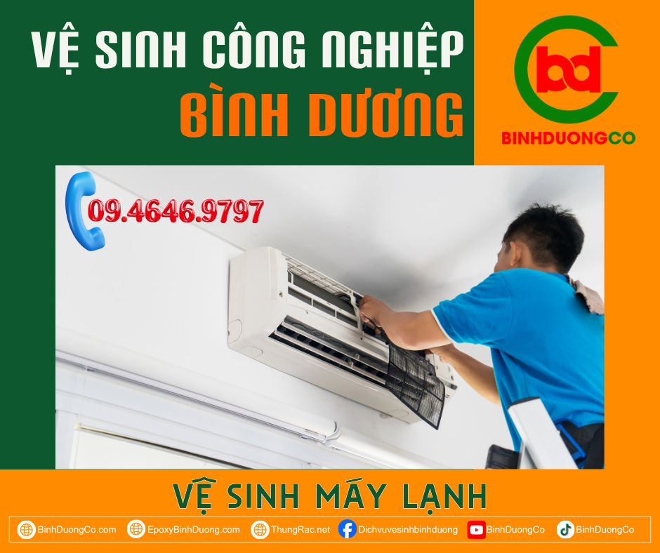 Dịch Vụ Vệ Sinh Máy Lạnh Tại Thủ Dầu Một