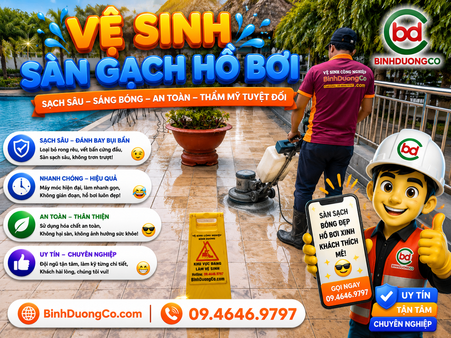 Bảng Báo Giá Vệ Sinh Công Nghiệp