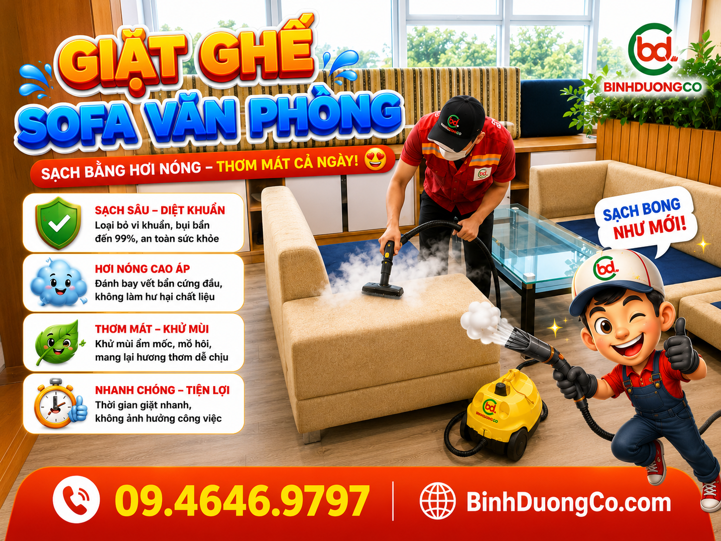 Bảng Báo Giá Vệ Sinh Công Nghiệp